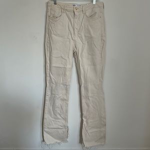 Zara Bootcut Slit Jeans